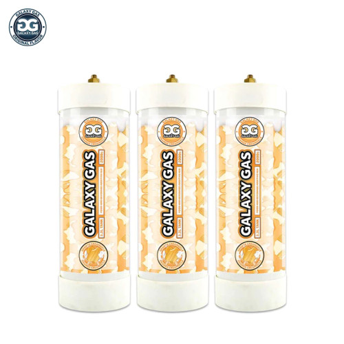 GALAXY GAS XXXL 3.3LT 2000G CREAM CHARGER CANISTERS 2CT/BOX (FOOD PURPOSE ONLY)